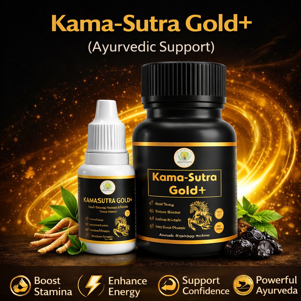 Kama Sutra Gold Capsule + Kama Sutra Gold Jawani Oil